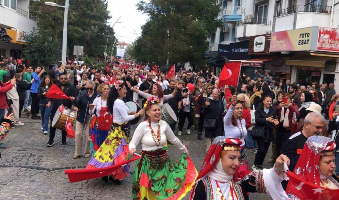 Datça Badem Çiçeği Festivali olumsuz hava şartları nedeniyle 3’üncü gününde