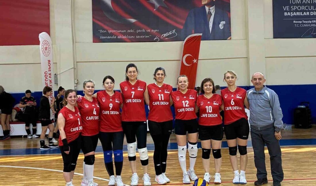 Muğla Üniversitesi Spor Kulübü Kadın Voleybol Veteran Takımı, bu yıl