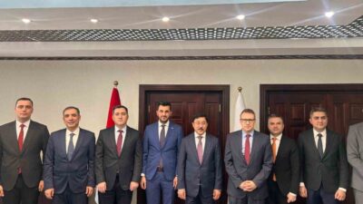 DEİK/Türkiye-Irak İş Konseyi Başkanı Halit Acar, Bağdat Büyükelçisi Anıl Bora