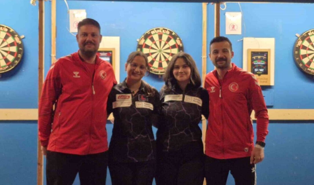 Milli Sporcular Zehra Gemi ve Ayşegül Karagöz, Hollanda Açık Dart