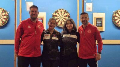 Milli Sporcular Zehra Gemi ve Ayşegül Karagöz, Hollanda Açık Dart