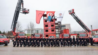 Denizli Büyükşehir Belediye Başkanı Bülent Nuri Çavuşoğlu, İtfaiye Dairesi Başkanlığı