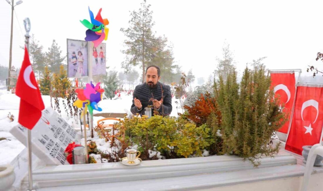 Kahramanmaraş merkezli 6 Şubat depremlerinde eşi ve iki çocuğunu kaybeden,