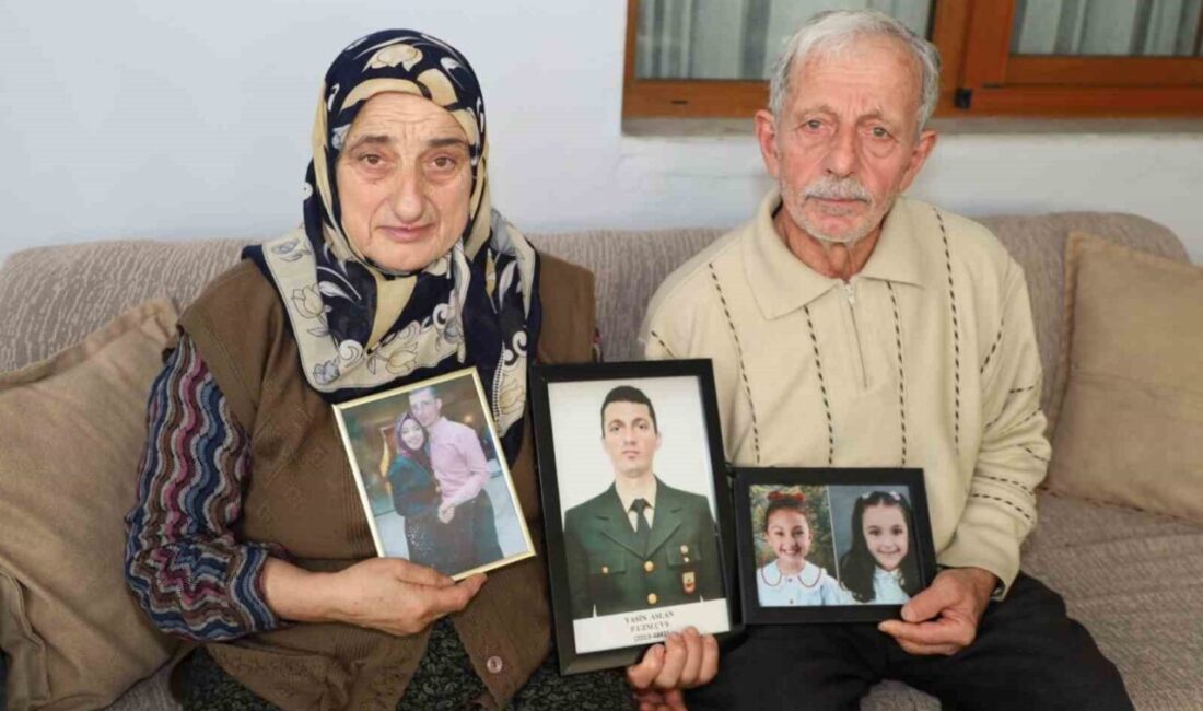 6 Şubat 2023 depreminde Bafralı Uzman Çavuş Yasin Aslan, eşi