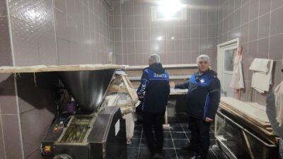 Dilovası’nda zabıta ekipleri, kasap ve fırınlarda hijyen, gramaj, fiyat etiketi