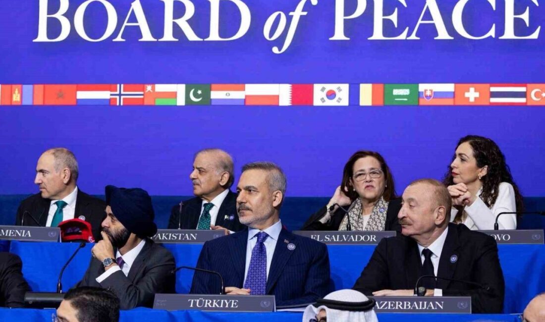 Dışişleri Bakanı Hakan Fidan, ABD’de düzenlenen Gazze Barış Kurulu toplantısında