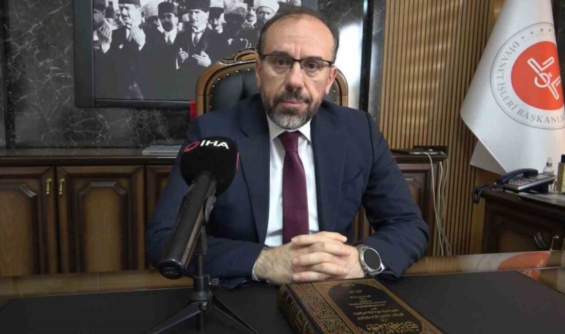 Diyarbakır Müftüsü Celal Büyük, kent genelinde bin 650 camide teravih