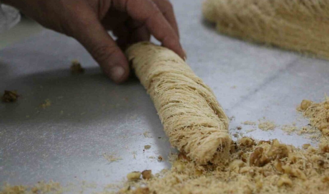 Diyarbakır’da Ramazan ayında 3-4 katına çıkan tatlı tüketimine yetişmek için