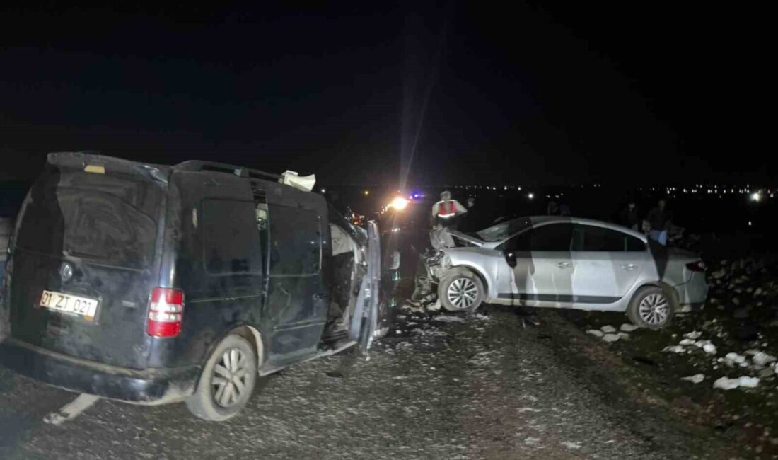 Diyarbakır Valiliği, Çınar ilçesinde iki otomobilin çarpıştığı kazada 5 kişinin