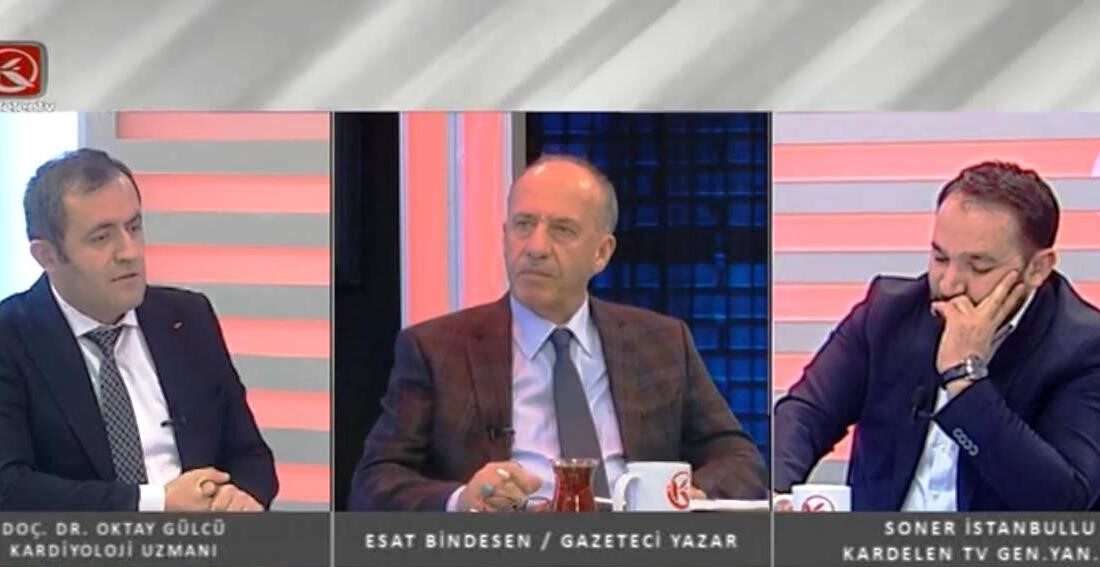 Kardiyoloji Uzmanı Doç. Dr. Oktay Gülcü, Kardelen Televizyonu’nda yayınlanan Analiz