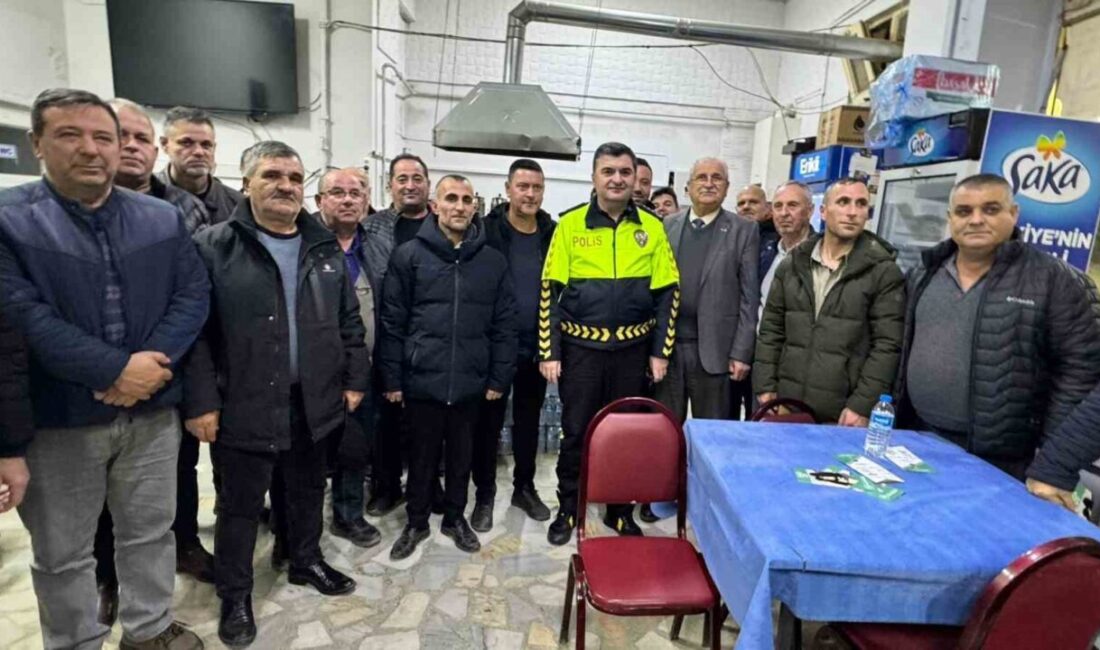 Edirne İl Emniyet Müdürü Muhittin Ayhan, düzenlenen huzur toplantıları çerçevesinde
