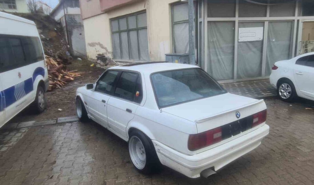 Yozgat’ın Akdağmadeni ilçesinde drift yapan sürücüye 69 bin 846 lira