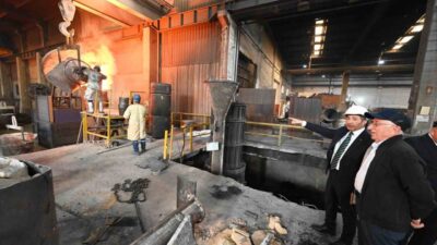 Denizli Ticaret Odası (DTO) Başkanı Uğur Erdoğan, Cumhurbaşkanı Recep Tayyip