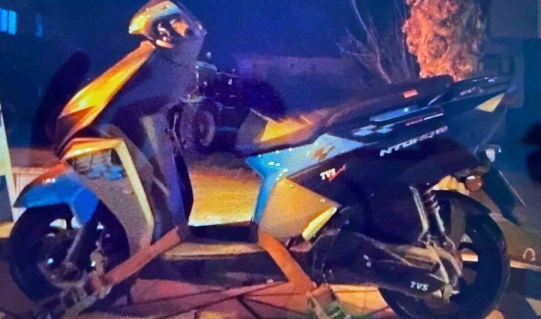 Edirne’nin Uzunköprü ilçesinde trafik ekiplerinin dur ihtarına uymayarak kaçan motorsiklet