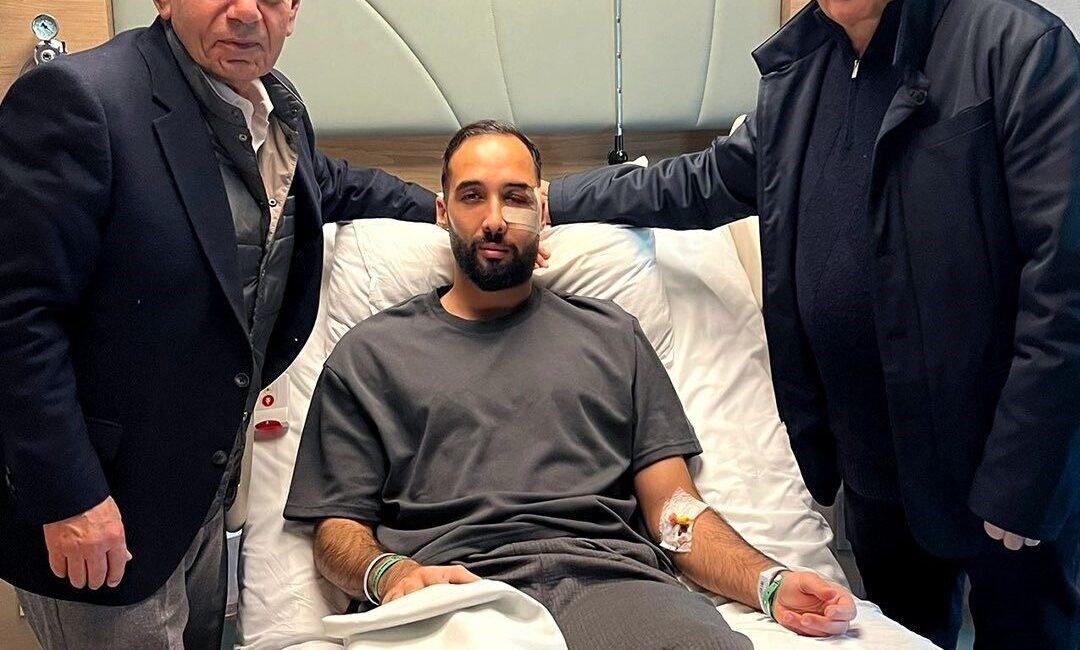 Galatasaray Başkanı Dursun Özbek, İstanbulspor Başkanı Ecmel Faik Sarıalioğlu ile