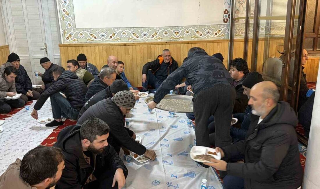 Düzce’nin Koçyazı Mahallesi’nde 117 yıldır aralıksız sürdürülen Berat Kandili mevlidi,