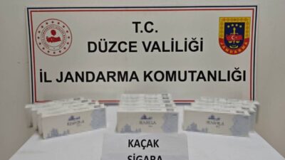 DÜZCE (İHA) – Düzce’de polis ve jandarma ekipleri, yapılan operasyonlarda