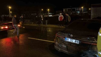 Düzce’de halk otobüsü ile otomobilin çarpıştığı kazada 5 kişi yaralandı.