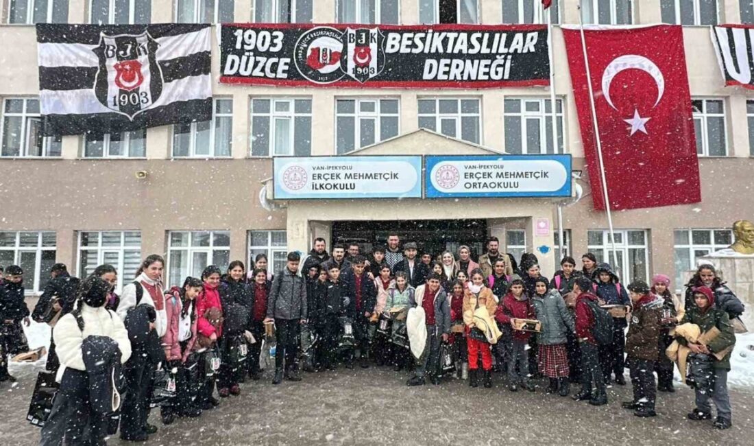 Van’a gelen 1903 Düzce Beşiktaşlılar Derneği heyeti, “Soğuğa Karşı Omuz