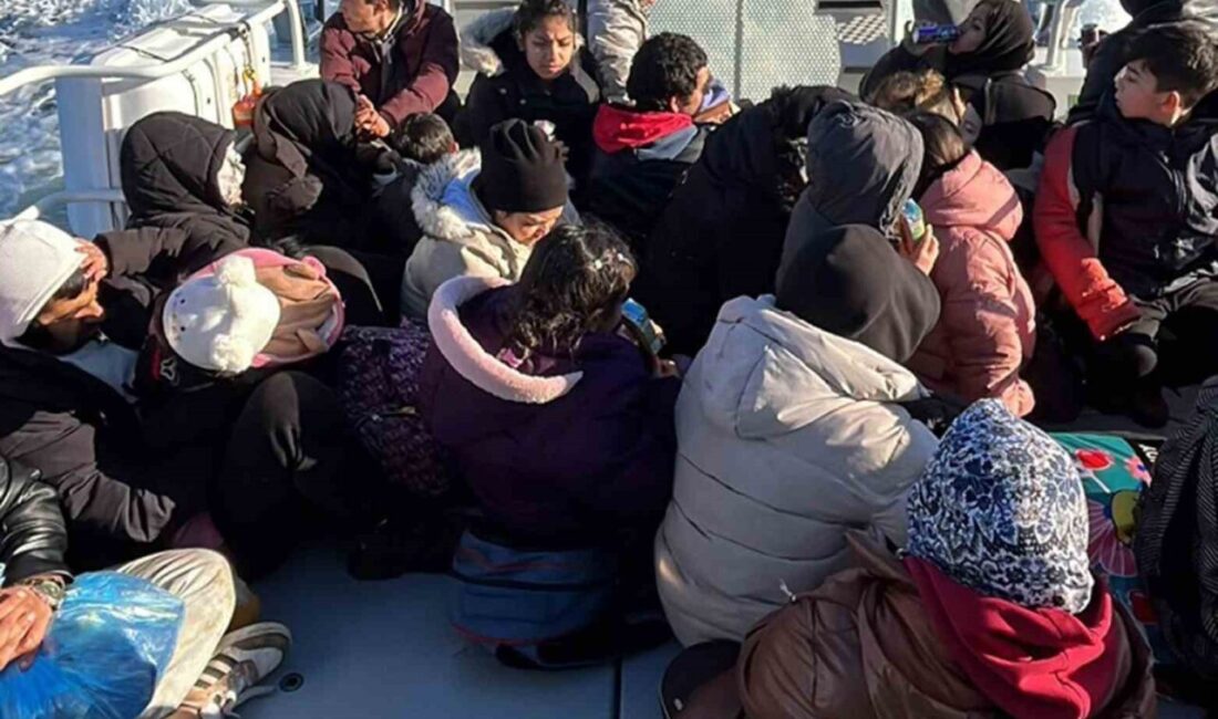 Muğla Kazıklı koyunda mahsur kalan 19’u çocuk 44 düzensiz göçmen