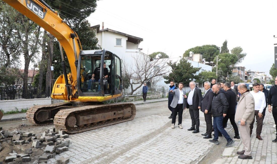 Balıkesir’in Edremit Belediyesi, ilçe genelinde altyapı kazı çalışmaları ve son