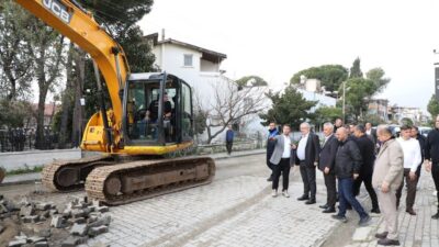 Balıkesir’in Edremit Belediyesi, ilçe genelinde altyapı kazı çalışmaları ve son