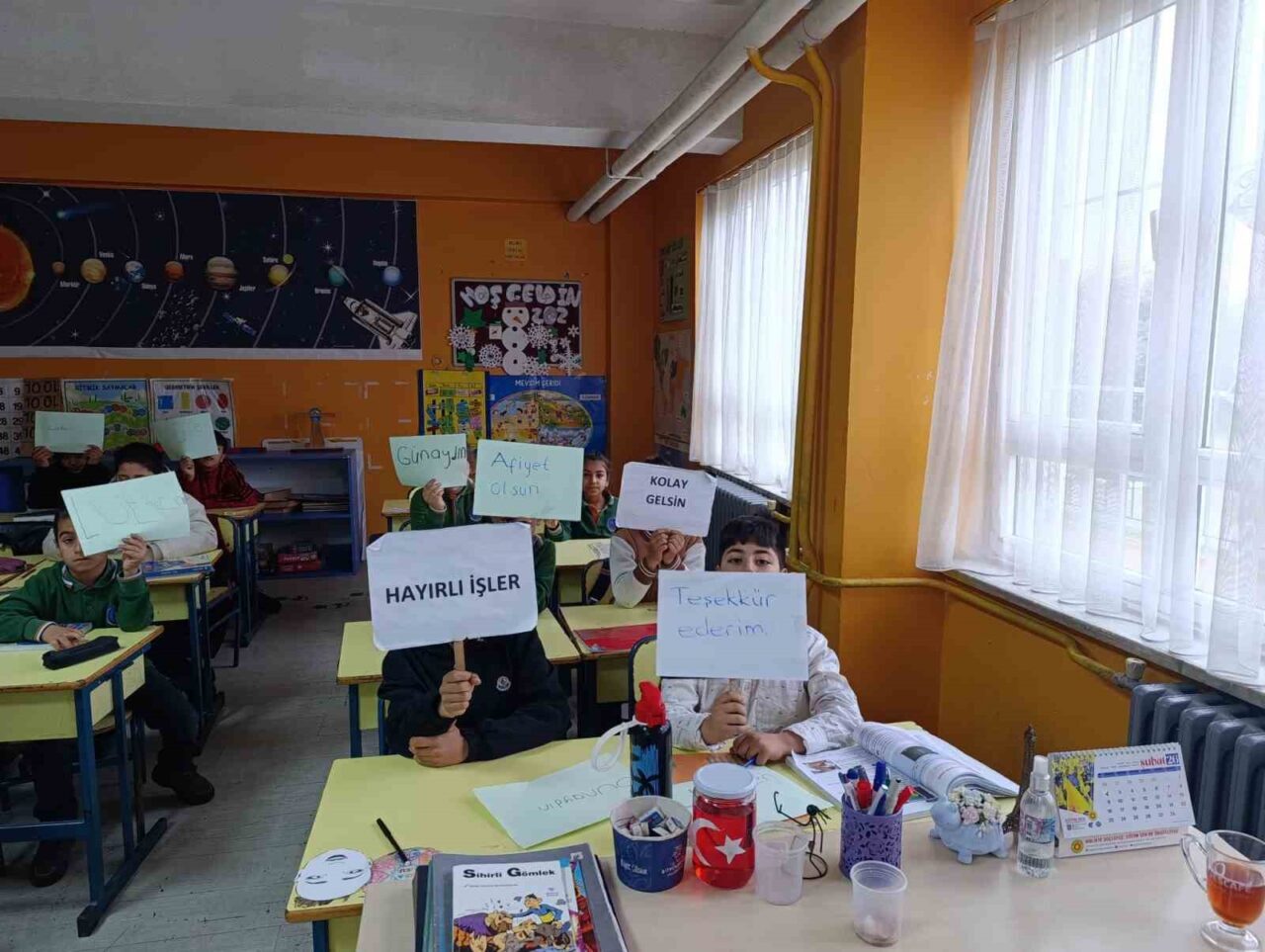 Aydın’ın Efeler ilçesinde resmi ve özel tüm okullarda eş zamanlı