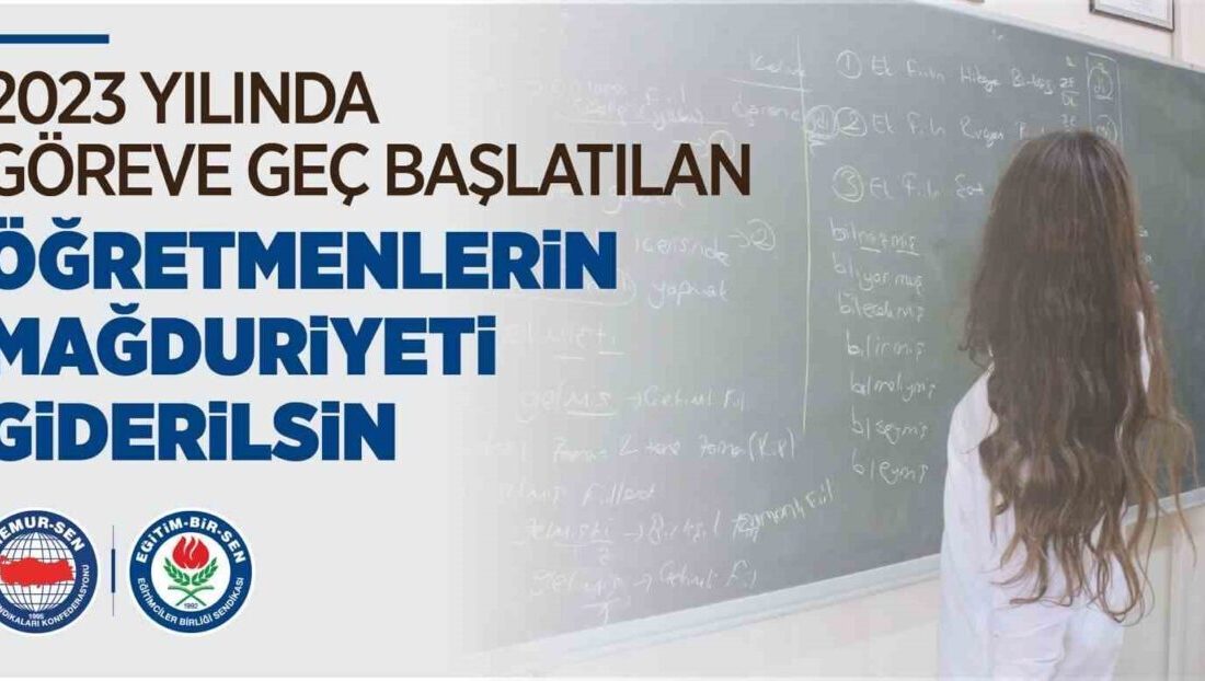 Eğitim-Bir-Sen, 2023 yılında göreve geç başlatılan öğretmenlerle ilgili açıklama yayımladı.
