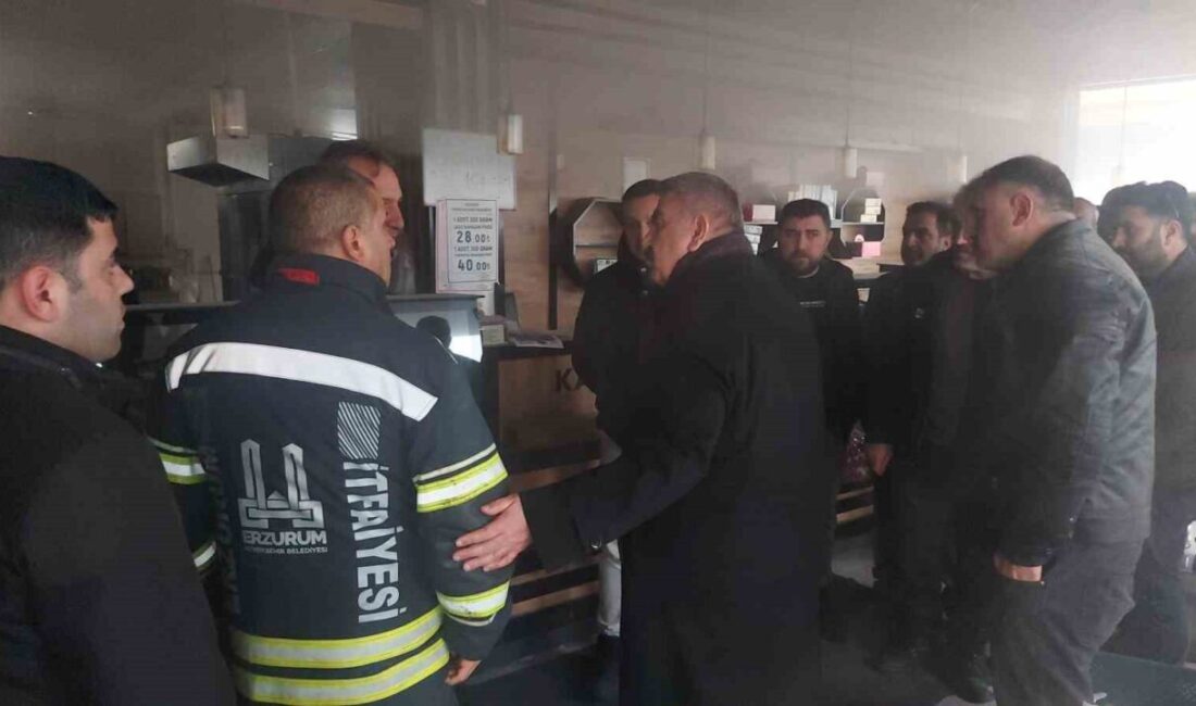 Erzurum’da iftar öncesi bir ekmek fırınında yaşanan patlama korkuttu. Olay