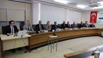 Elazığ Orman Bölge Müdürlüğü’nde düzenlenen toplantıda yürütülecek çalışmalar, hedefler ve