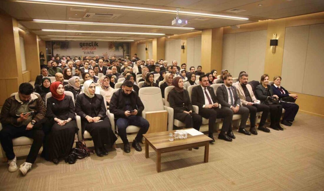 AK Parti Elazığ İl Başkanlığı tarafından Bağımlılıkla Mücadele Semineri verildi.