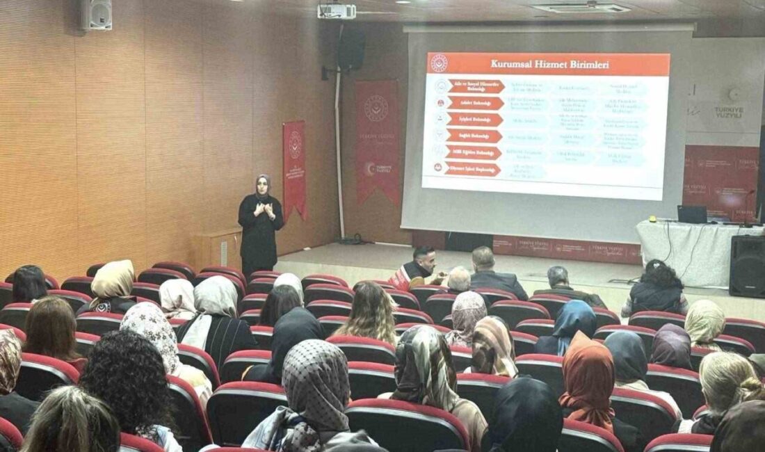 Elazığ Aile ve Sosyal Hizmetler İl Müdürlüğü tarafından kurum personeline