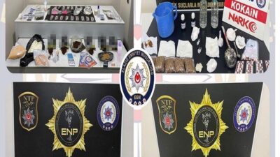 Elazığ’da polis ekiplerince son 20 gün içerisinde gerçekleştirilen uyuşturucu operasyonlarında