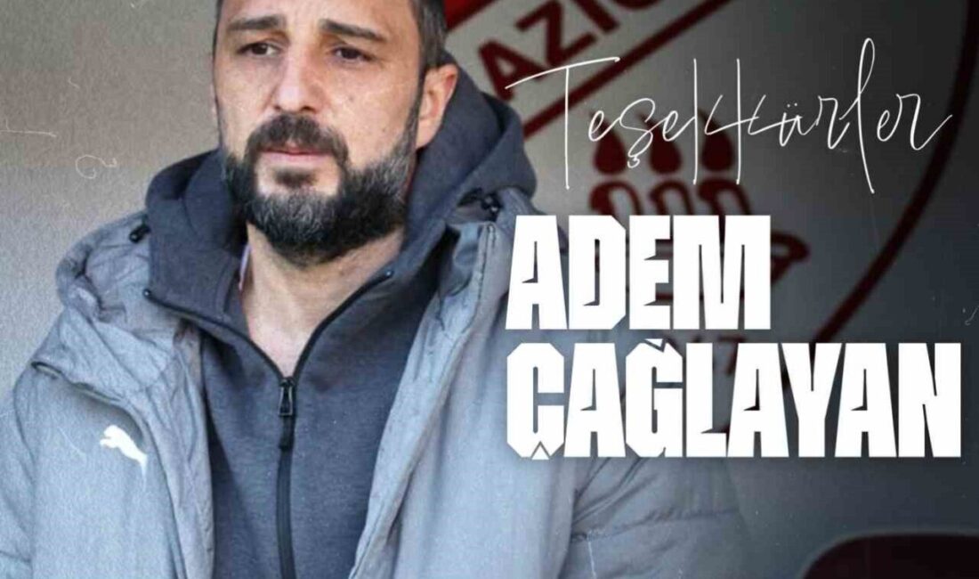 Elazığspor, Teknik Direktör Adem Çağlayan’la yollarını resmen ayırdı. TFF 2.