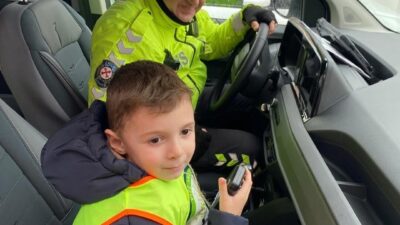 Kırklareli’nin Vize ilçesinde anaokulu öğrencileri, “Meslek Tanıtma Faaliyetleri” kapsamında İlçe