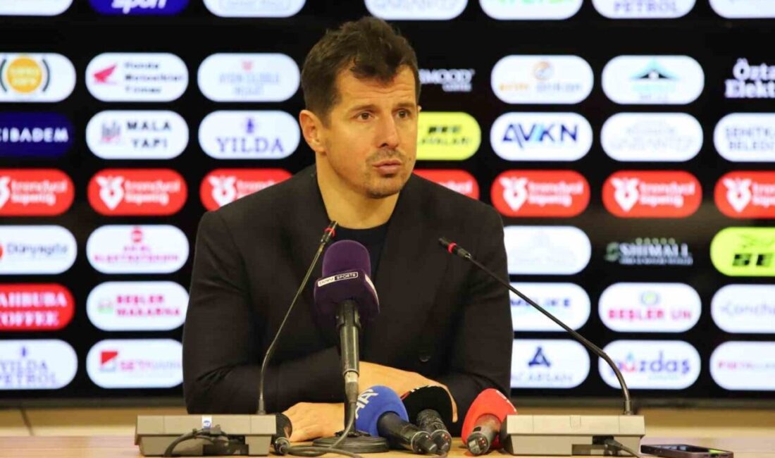 Kasımpaşa Teknik Direktörü Emre Belözoğlu, Gaziantep Futbol Kulübü maçının ardından,
