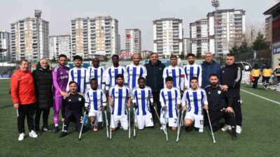 Geçirdikleri kaza sonucu engelli kalan ve bedensel engellerini sporla aşan