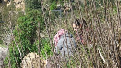 Antalya’da 35 metre yüksekliğindeki falezlere çıkan kadın, yaklaşık 2 saatlik