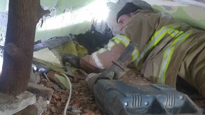 Kırıkkale itfaiye ekipleri, 6 Şubat depremlerinde merkez üssü Pazarcık olan