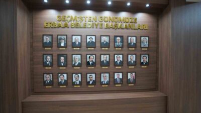 Erbaa Belediyesi, 1915’ten bugüne kadar görev yapan 23 başkanın yer