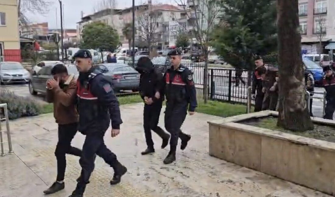 Tokat’ın Erbaa ilçesinde bir bağ evinin bahçesinden çeşitli tarım aletlerinin