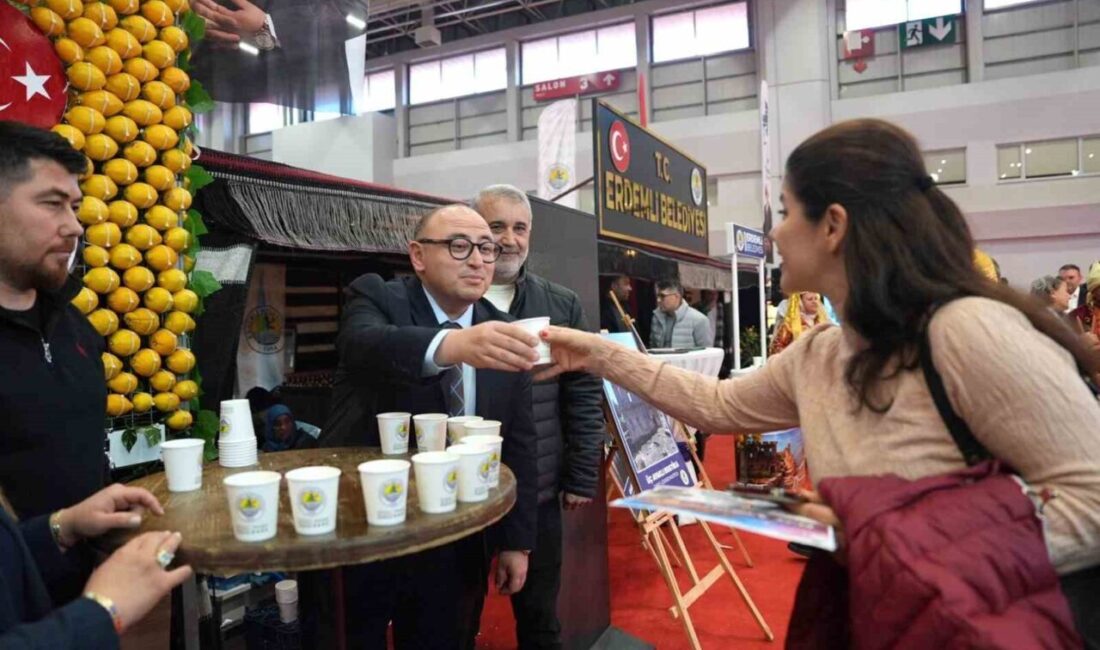 İstanbul’da düzenlenen Uluslararası Turizm ve Seyahat Fuarı EMITT’te Erdemli Belediyesi