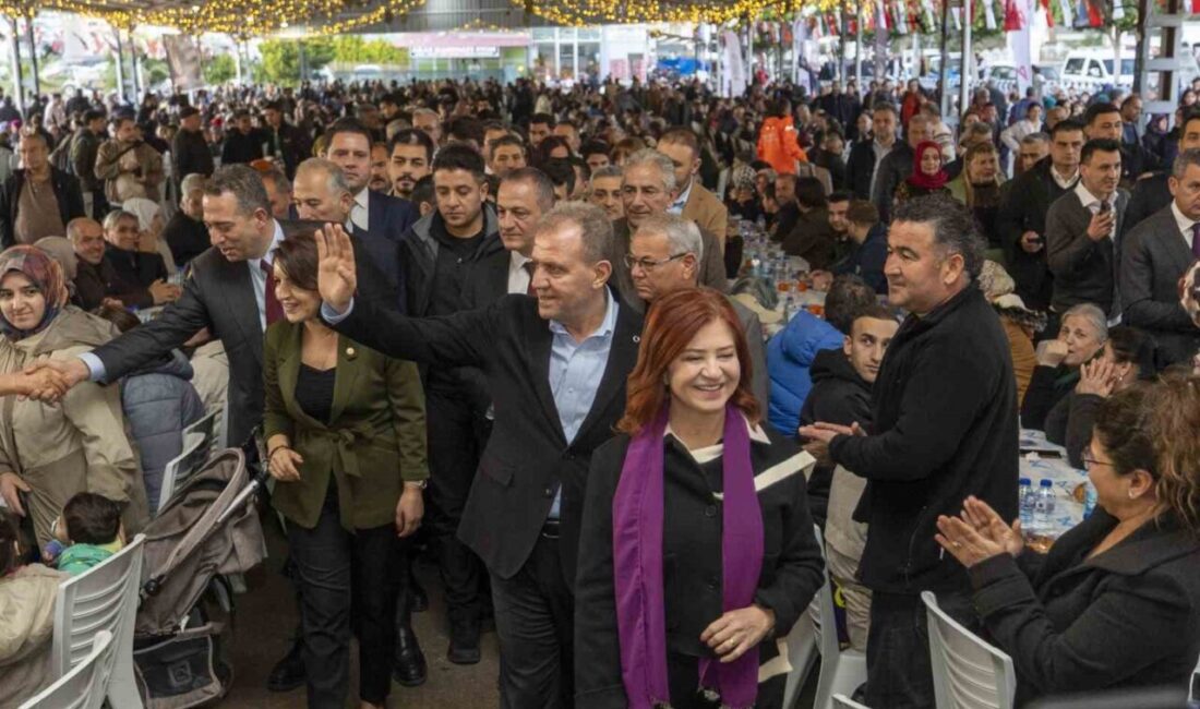 Mersin’in Erdemli ilçesinde düzenlenen iftar programında, Türkiye Belediyeler Birliği (TBB)