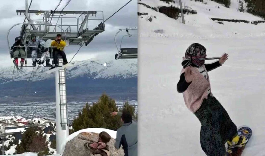 Erzincan’daki Ergan Kayak Merkezi’nde renkli ve eğlenceli görüntüler yaşandı. İnternet