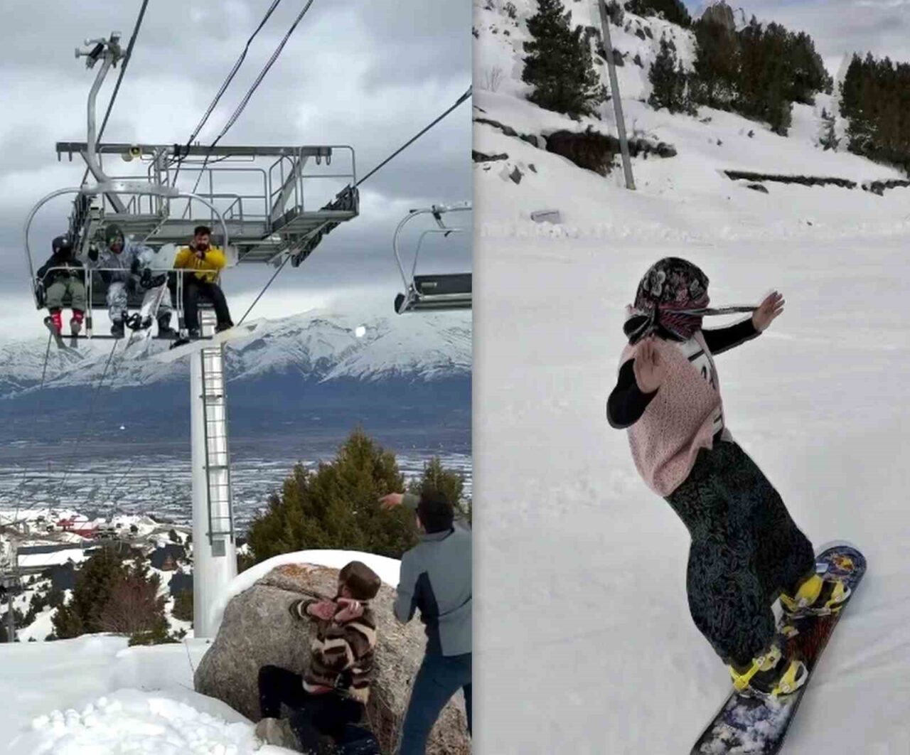 Erzincan’daki Ergan Kayak Merkezi’nde renkli ve eğlenceli görüntüler yaşandı. İnternet