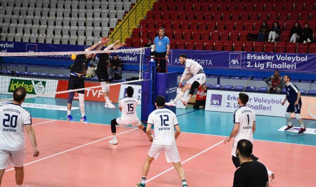 AXA Sigorta Erkekler 2. Lig Voleybol Final Müsabakaları Afyonkarahisar Prof.