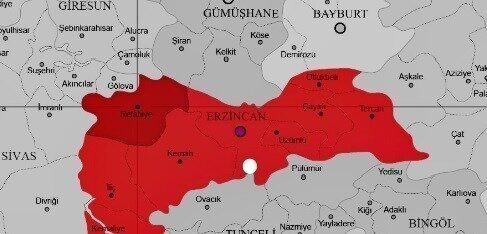 Erzincan’ın Kemah ilçesinde 4,9 büyüklüğünde deprem meydana geldi. AFAD, Erzincan’ın