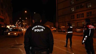 Erzurum’da polisin Ocak ayı içinde yürüttüğü asayiş çalışmaları ve denetimler