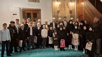 Erzurum Bakırcı Camii İmam-Hatip Ömer Turhan’ın öncülüğünde ‘’Haydi Çocuklar Camiye’’