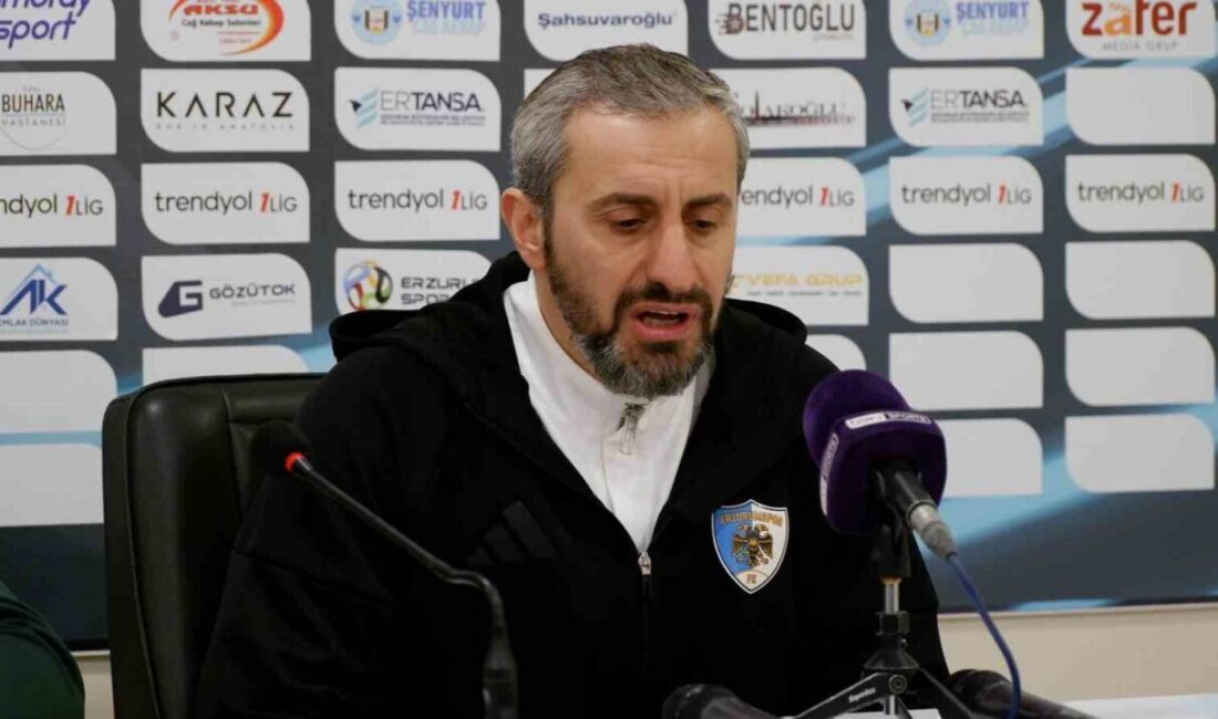 Trendyol 1. Lig’de Erzurumspor FK ile Serikspor arasında oynanan karşılaşmanın